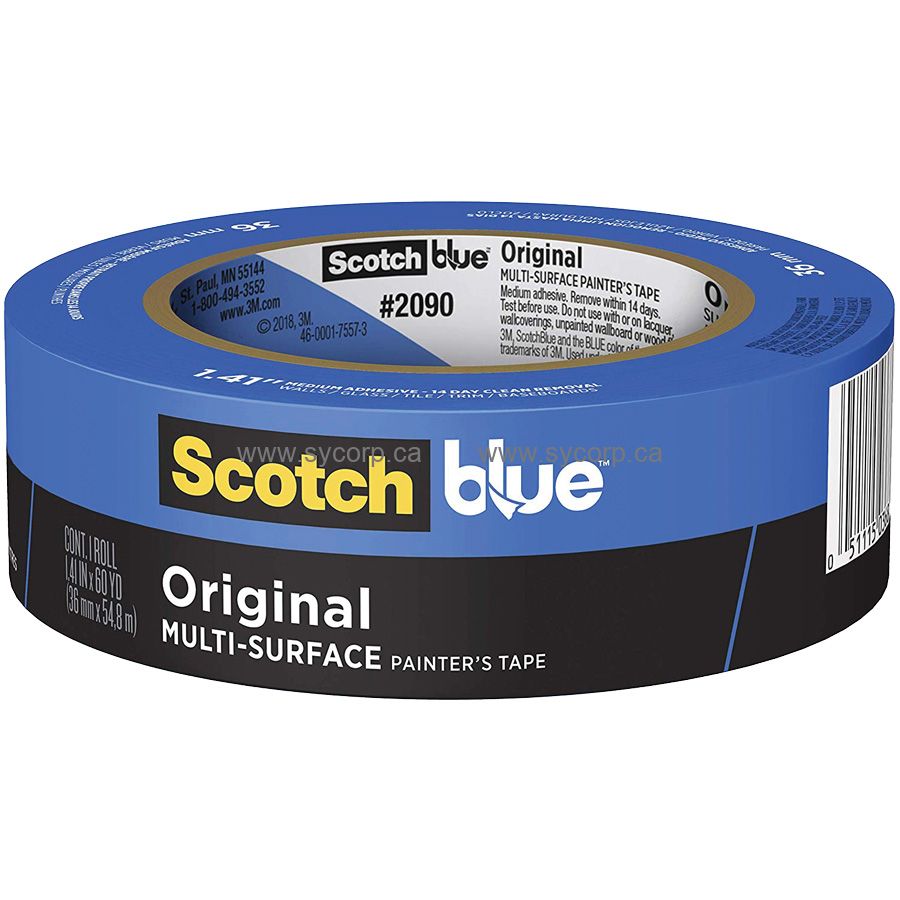 3M ScotchBlue 36mm x 55m Multi Surface